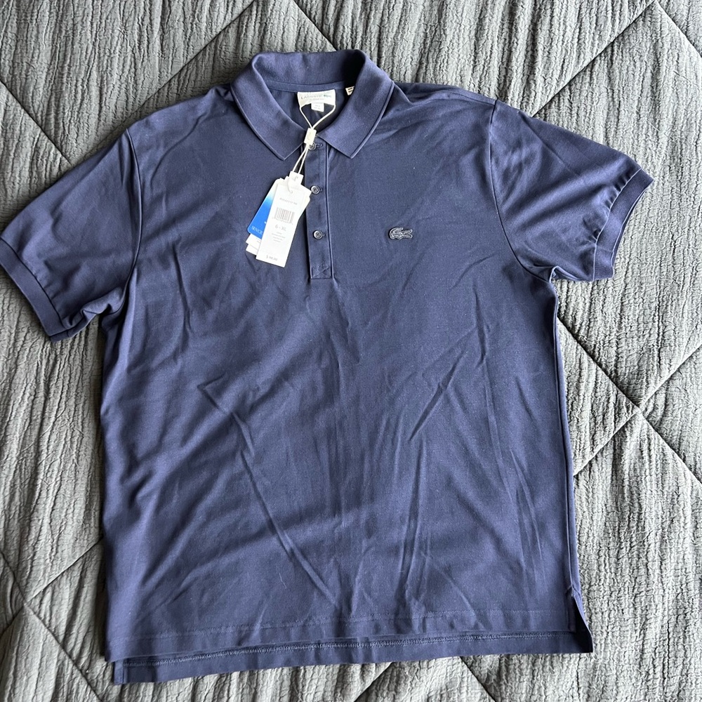 Lacoste Men's Blue Polo Shirt